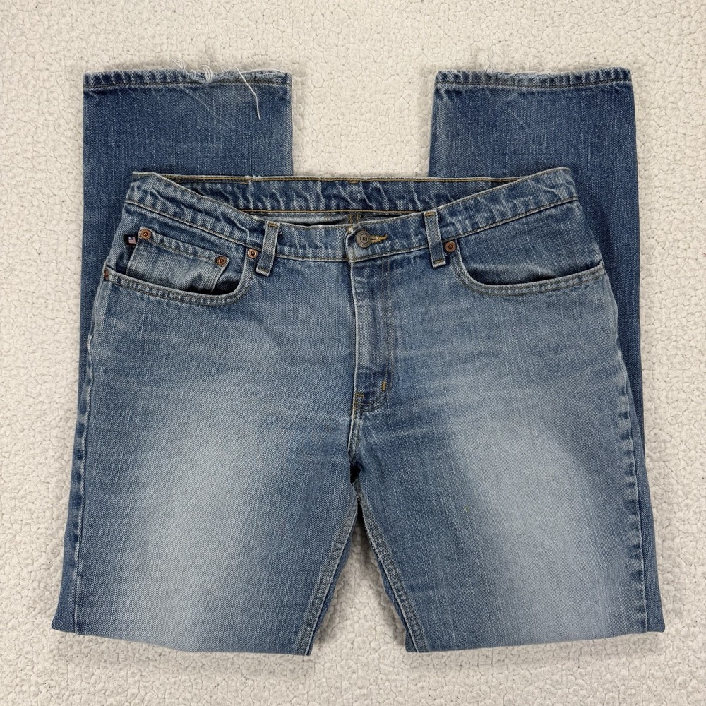 VTG Polo‎ Ralph Lauren Jeans Women's 12 (33x29.5) Streetwear Y2K Grunge Casual
